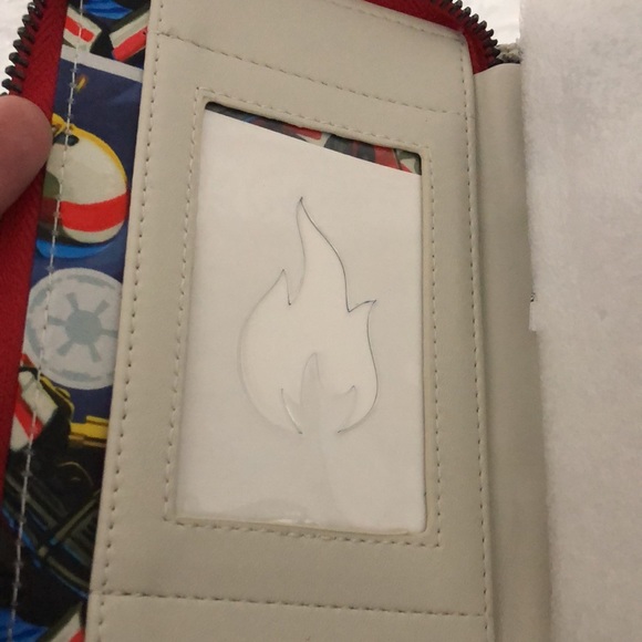 Star Wars Bundle Long Zip Around Wallet by Loungefly & StormTrooper Cap & BP. - Picture 8 of 17